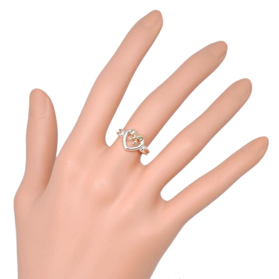 TIFFANY&Co.（ティファニー） ハートリボン リング・指輪 シルバー925