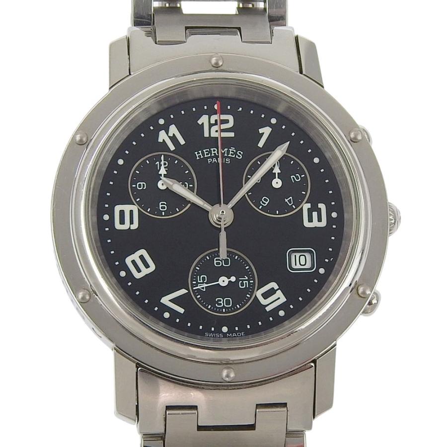 HERMES（エルメス） クリッパー クロノグラフ CL1.910 腕時計 SS