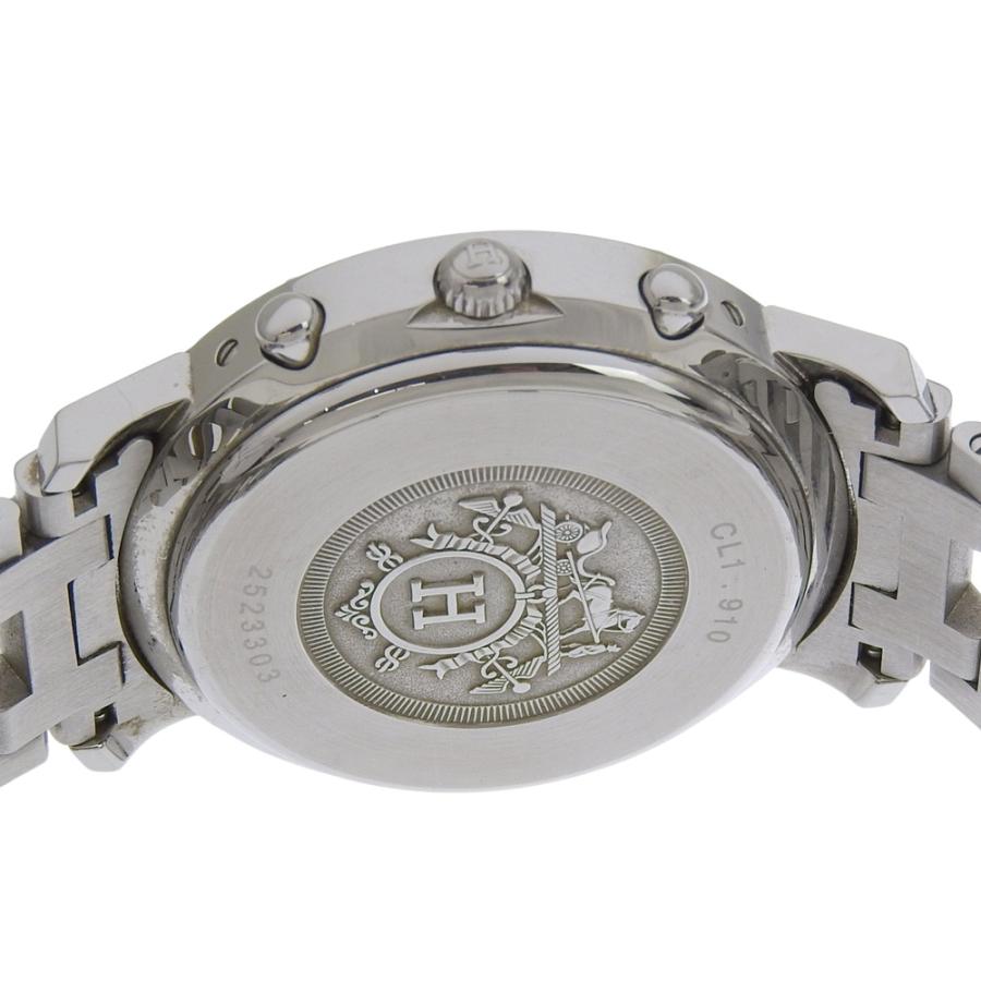HERMES（エルメス） クリッパー クロノグラフ CL1.910 腕時計 SS