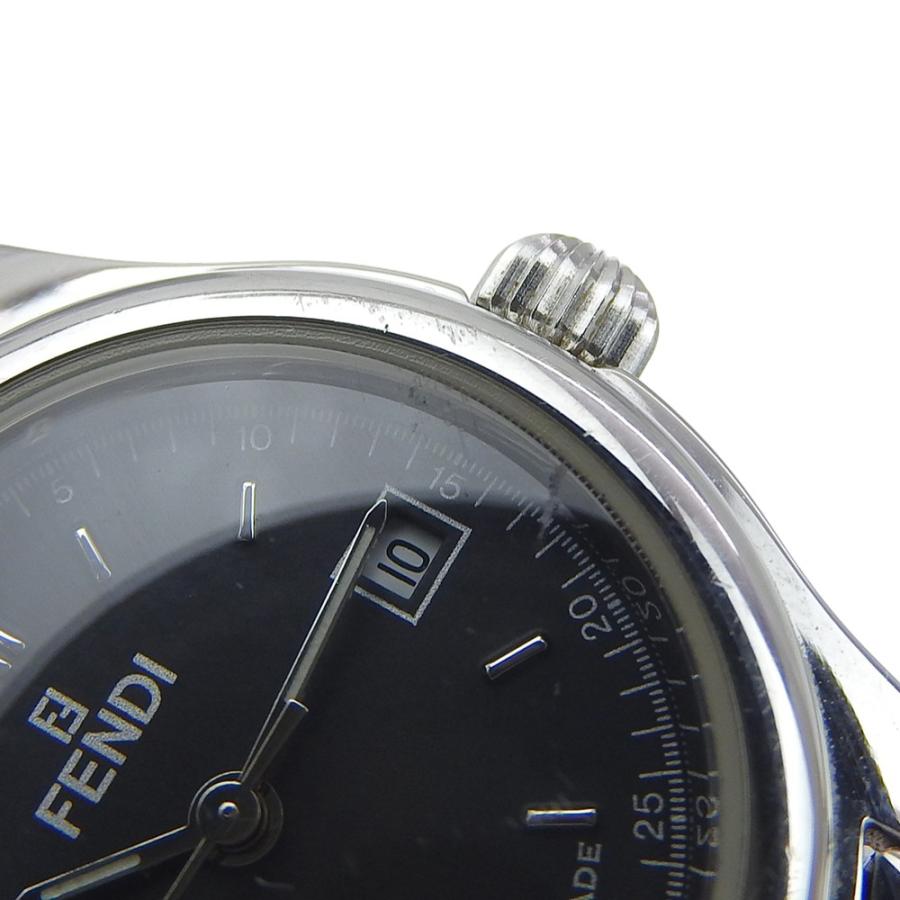 【FENDI】210L 腕時計　黒文字版 FENDI（フェンディ） オロロジ 210L 腕時計 SS クオーツ アナログ表示