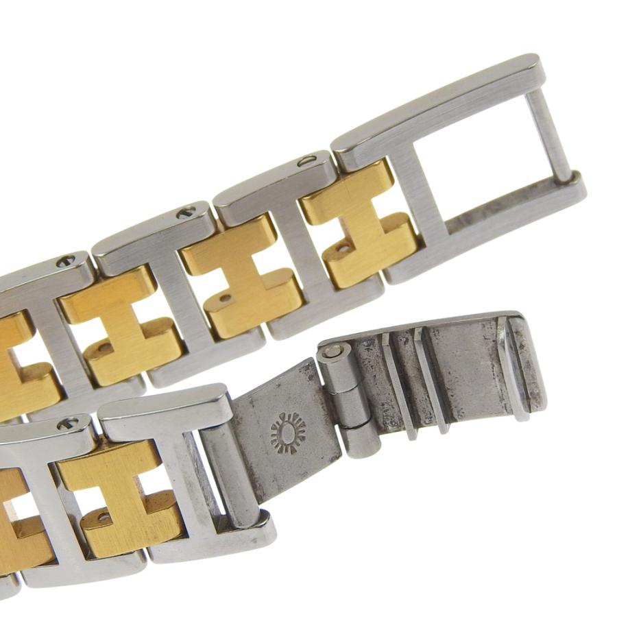 HERMES（エルメス） クリッパー CL3.240 腕時計 SS×金メッキ クオーツ