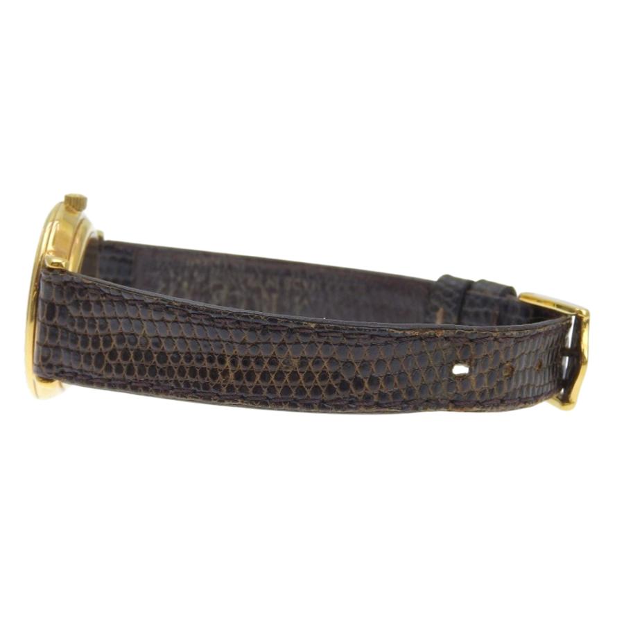 【GUCCI】グッチ 3000.2.L 金メッキ×リザード クオーツ アナログ表示 レディース ゴールド文字盤 腕時計 GUCCI（グッチ） 3000.2.L 腕時計 金メッキ×リザード クオーツ
