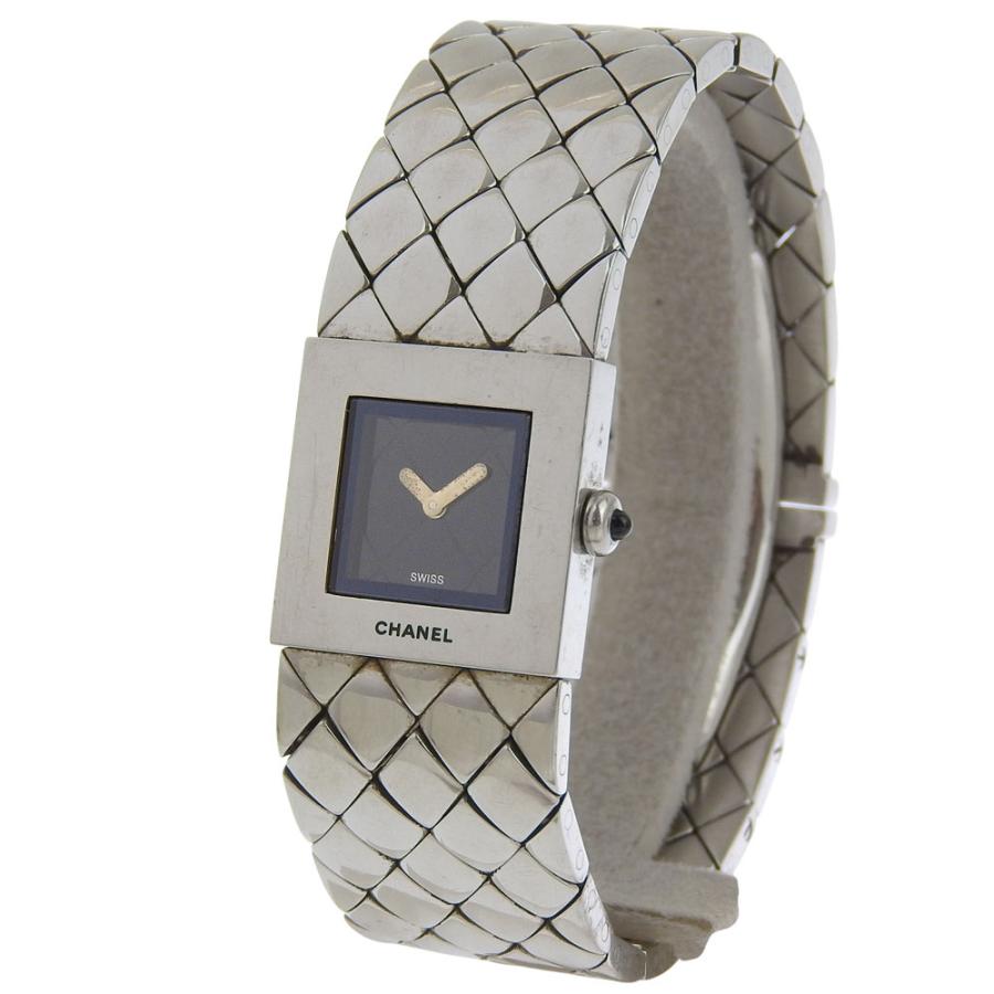 シャネル CHANEL マトラッセ 腕時計 レディース H0009 CHANEL（シャネル） マトラッセ H0009 腕時計 SS クオーツ アナログ