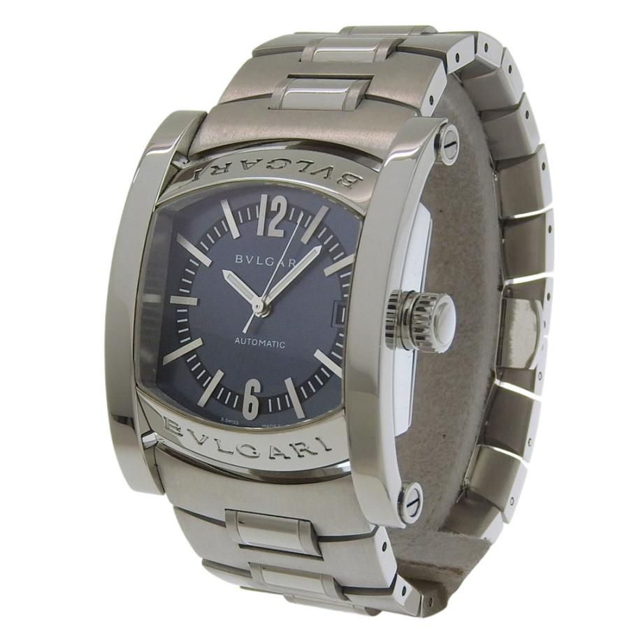 【稼働品】ブルガリ アショーマ 自動巻き 腕時計 AA44S メンズ BVLGARI（ブルガリ） アショーマ AA44S 腕時計 SS 自動巻き アナログ