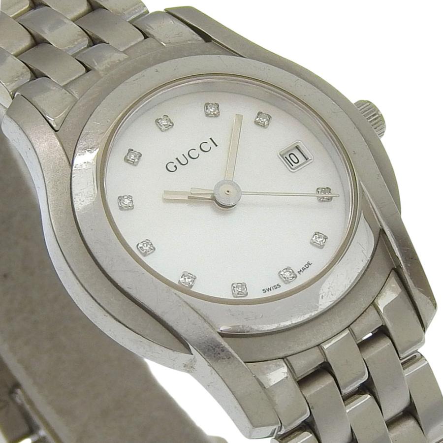 GUCCI（グッチ） 5500L 腕時計 SS クオーツ アナログ表示 レディース