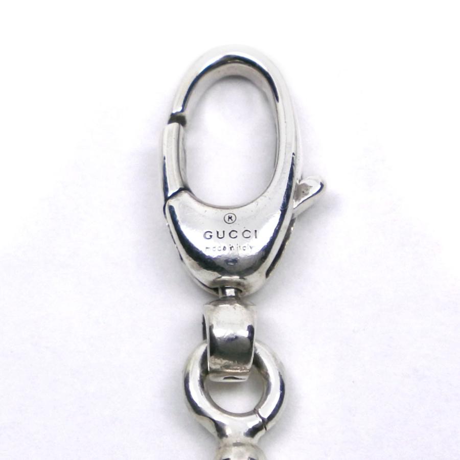 GUCCI（グッチ） ボールチェーン ネックレス シルバー925 約10g ユニ
