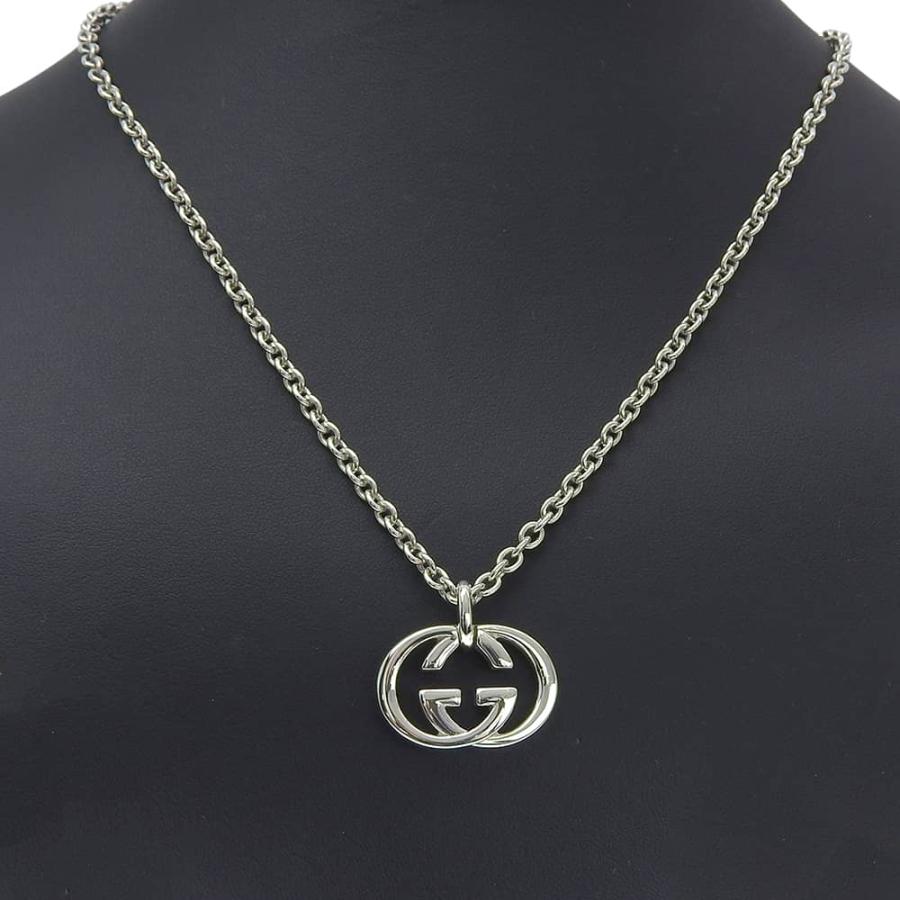 GUCCI（グッチ） インターロッキングG ネックレス シルバー925 約26.4
