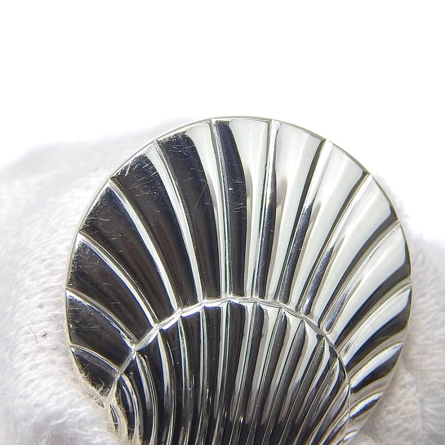 ジョージジェンセン　カフス　シェル　貝殻 Georg Jensen ジョージジェンセン 貝殻モチーフ カフス シルバー925