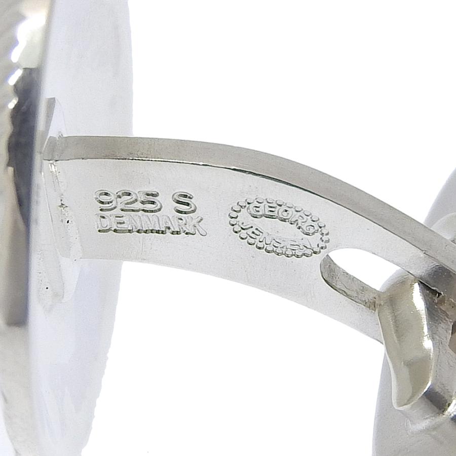 Georg Jensen ジョージジェンセン 貝殻モチーフ カフス シルバー925