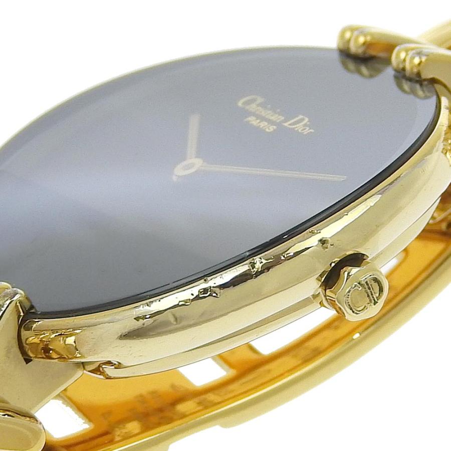 【Dior】クリスチャンディオール バキラ D46.154.4 ステンレススチール クオーツ アナログ表示 レディース 黒文字盤 腕時計 Christian Dior（クリスチャン・ディオール） Dior バキラ D46-154-4