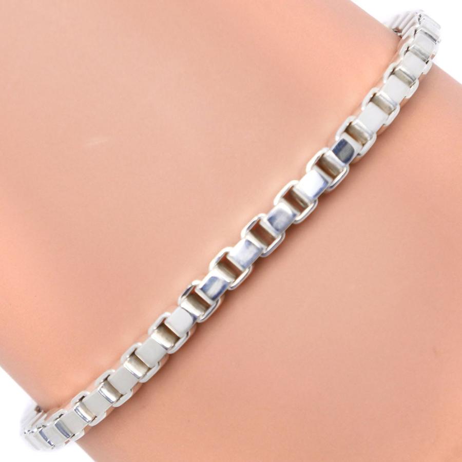 サ*ョ様 Tiffany ベネチアンブレスレット SV925 シルバー TIFFANY&Co.（ティファニー） ベネチアン ブレスレット シルバー925 約