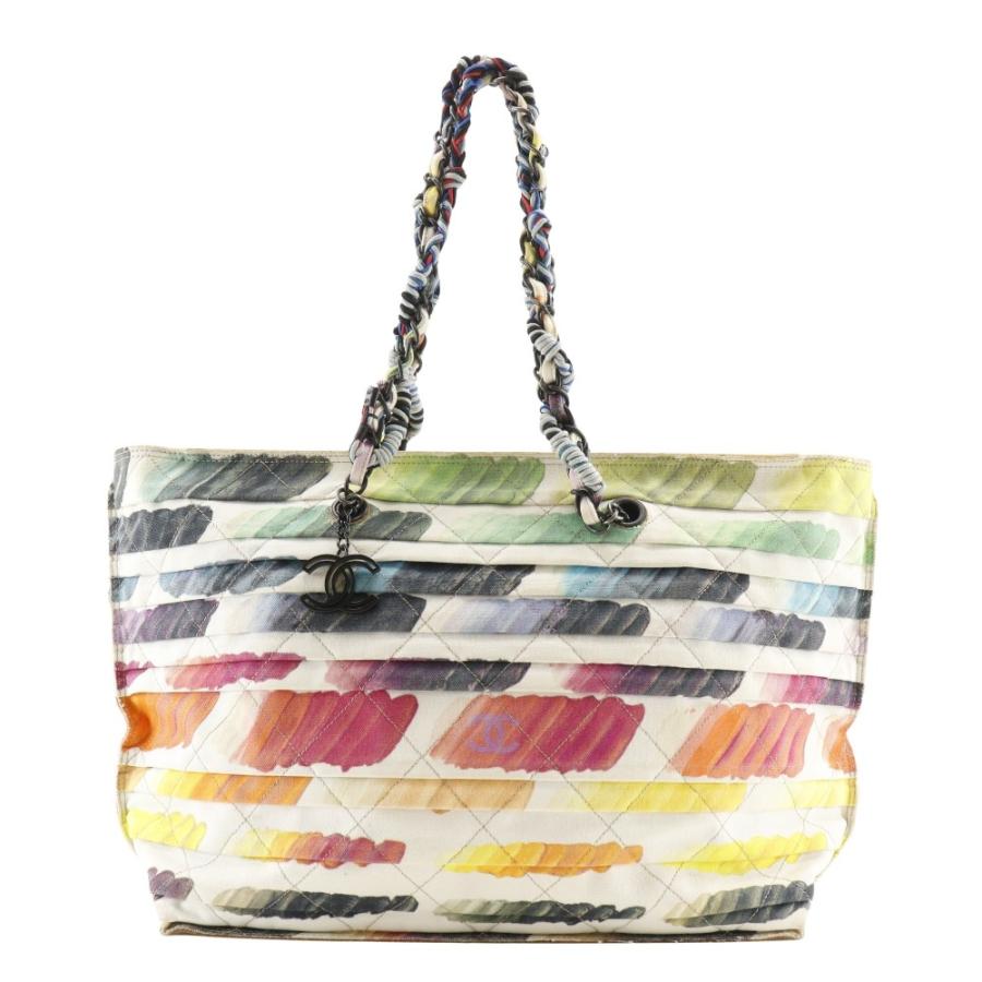 CHANEL シャネル チェーントート コロラマ Colorama ココマーク トート 