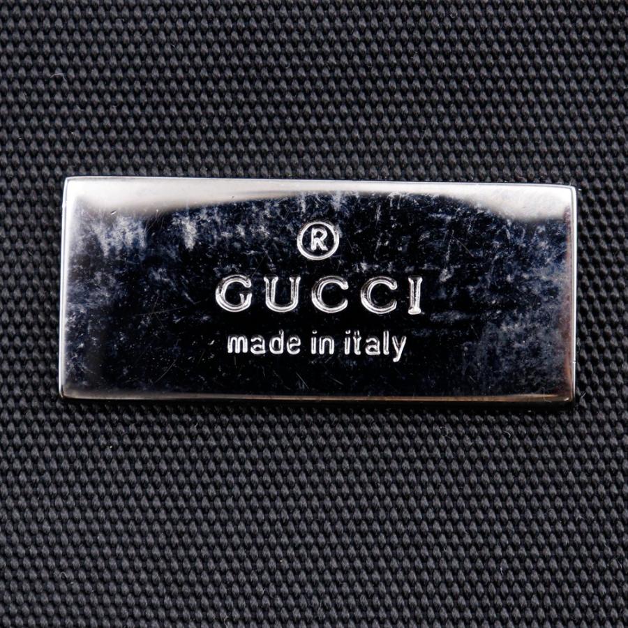 GUCCI（グッチ） 141194 ショルダーバッグ ナイロンキャンバス 黒 ユニ