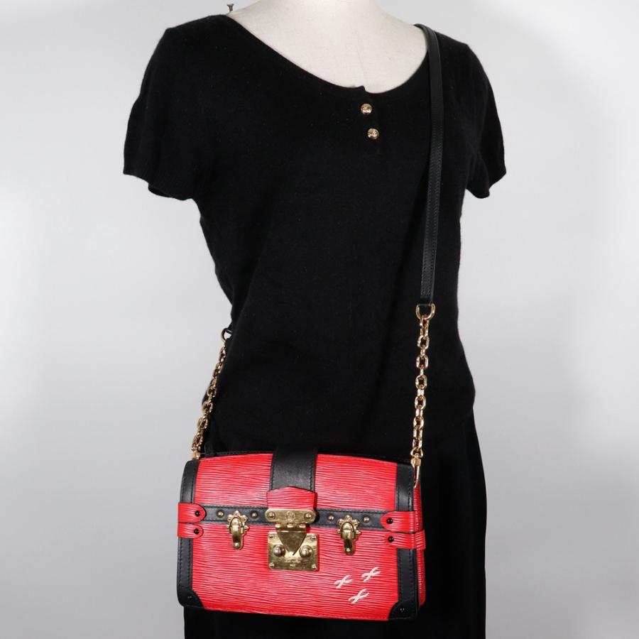 【LOUIS VUITTON】ルイ・ヴィトン トランククラッチ 2WAYクラッチ M51697 エピレザー ルージュ 赤 レディース ショルダーバッグ LOUIS VUITTON（ルイ・ヴィトン） トランククラッチ 2WAYクラッチ