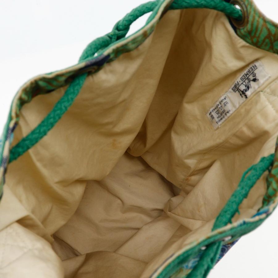 HERMES（エルメス） ワンショルダー ボタニカル柄 鳥柄 ヴィンテージ