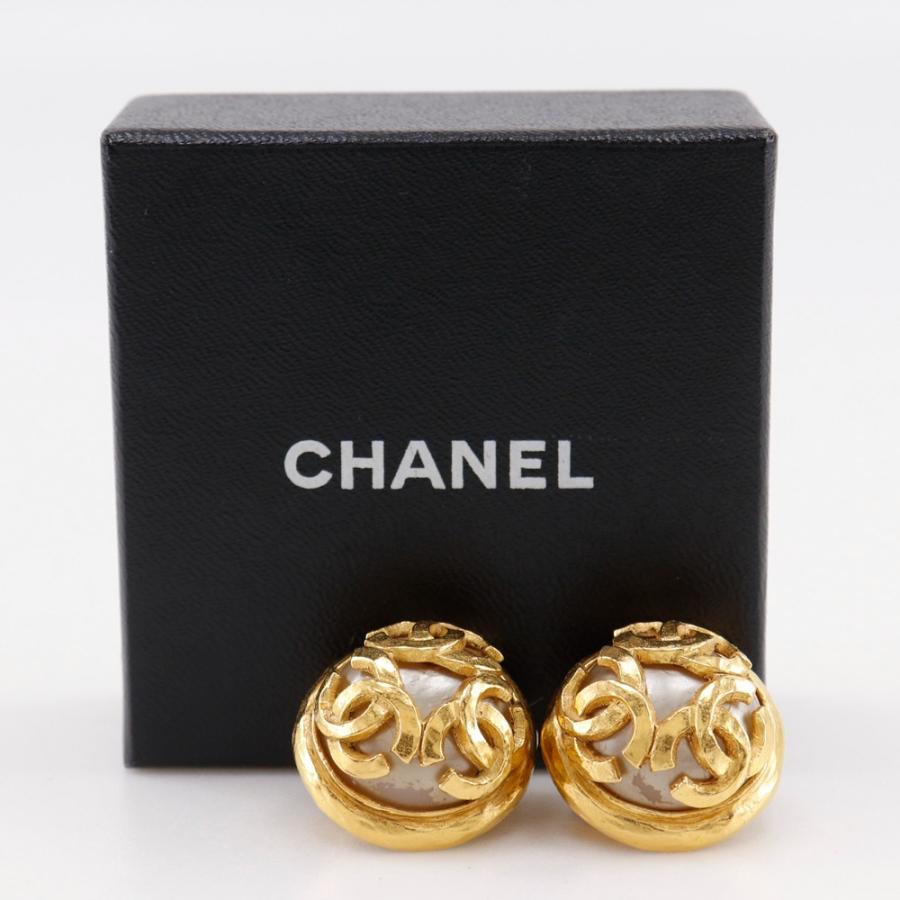 CHANEL（シャネル） トリプルココマーク ヴィンテージ 94A イヤリング 