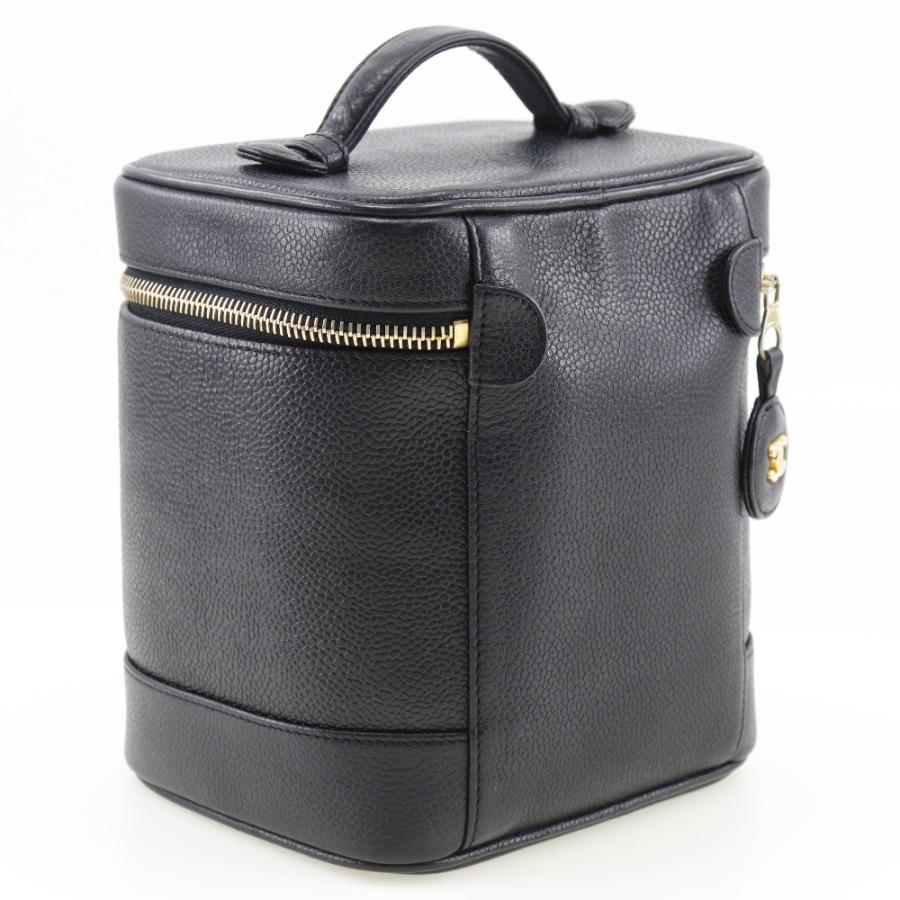 CHANEL シャネル バニティ A01998 ハンドバッグ キャビアスキン レディース【I120824044】中古の画像