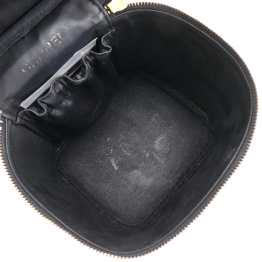 CHANEL シャネル バニティ A01998 ハンドバッグ キャビアスキン レディース【I120824044】中古の画像