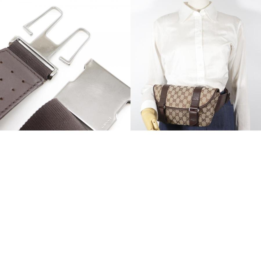 GUCCI（グッチ） ウエストバッグ 145851 ボディバッグ GGキャンバス 