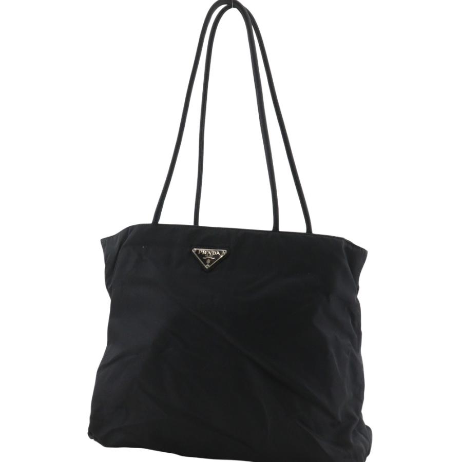 PRADA（プラダ） トートバッグ ナイロン 黒 レディース【I121626010