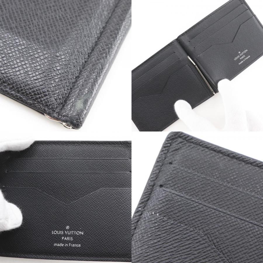 Louis Vuitton ヴィトン ポルトフォイユパンス マネークリップ 黒 LOUIS VUITTON（ルイ・ヴィトン） ポルトフォイユ・パンス