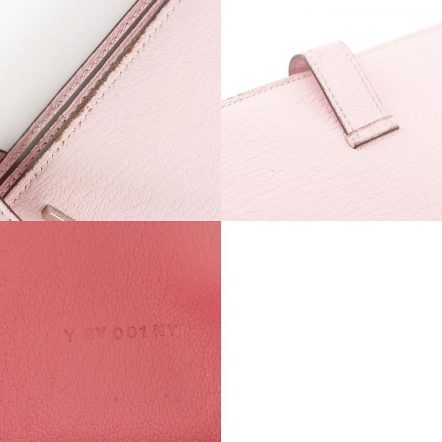 HERMES（エルメス） べアンスフレ Y 長財布 レザー ピンク レディース 