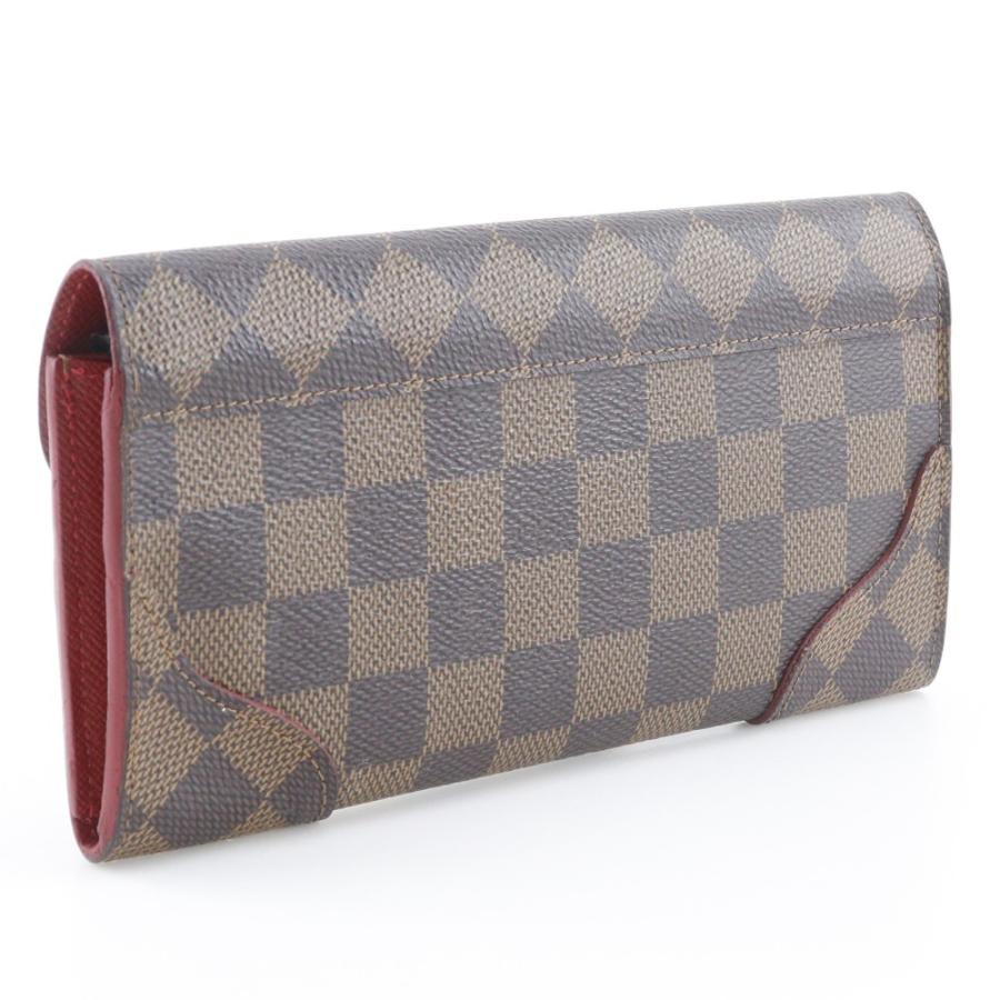 【LOUIS VUITTON】ルイ・ヴィトン ポルトフォイユ カイサ N61221 ダミエキャンバス スリーズ 茶 CA0138 レディース 長財布 LOUIS VUITTON（ルイ・ヴィトン） ポルトフォイユ カイサ N61221