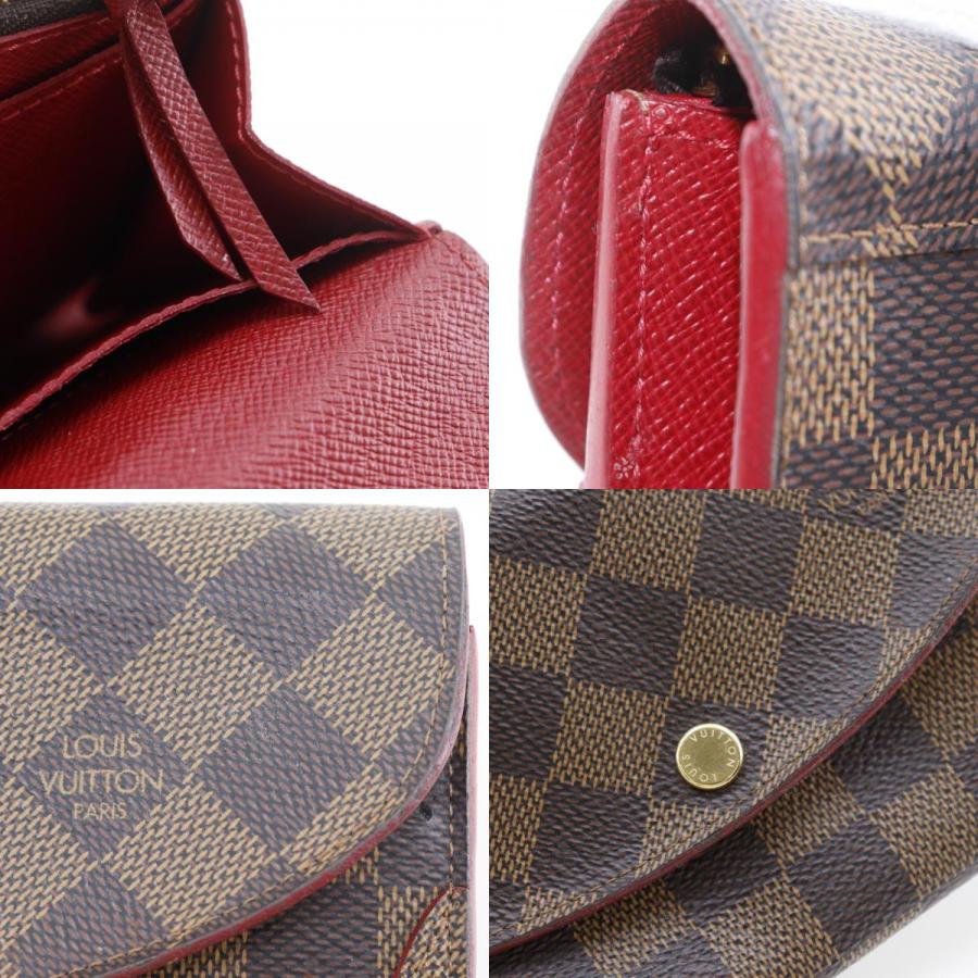 【LOUIS VUITTON】ルイ・ヴィトン ポルトフォイユ カイサ N61221 ダミエキャンバス スリーズ 茶 CA0138 レディース 長財布 LOUIS VUITTON（ルイ・ヴィトン） ポルトフォイユ カイサ N61221