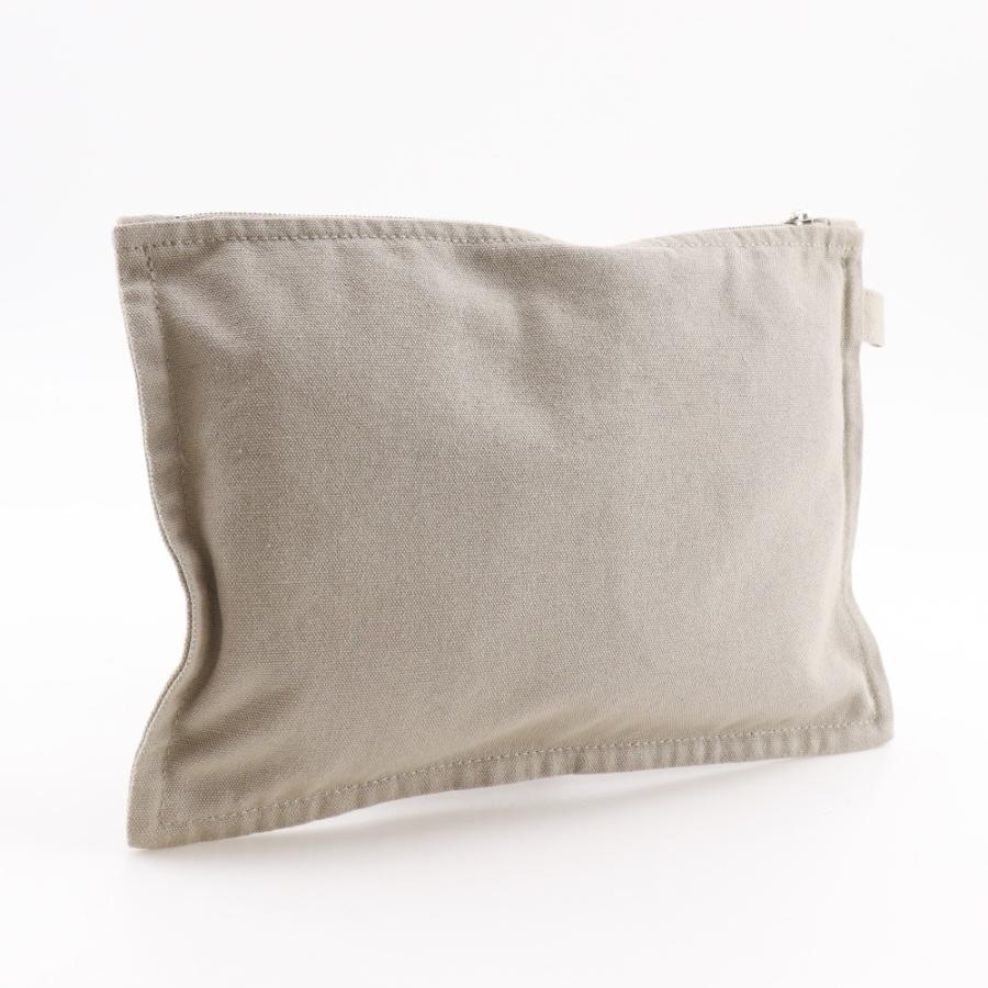 HERMES エルメス ボラボラMM ポーチ コットン ベージュ ユニセックス【I121626070】中古_2