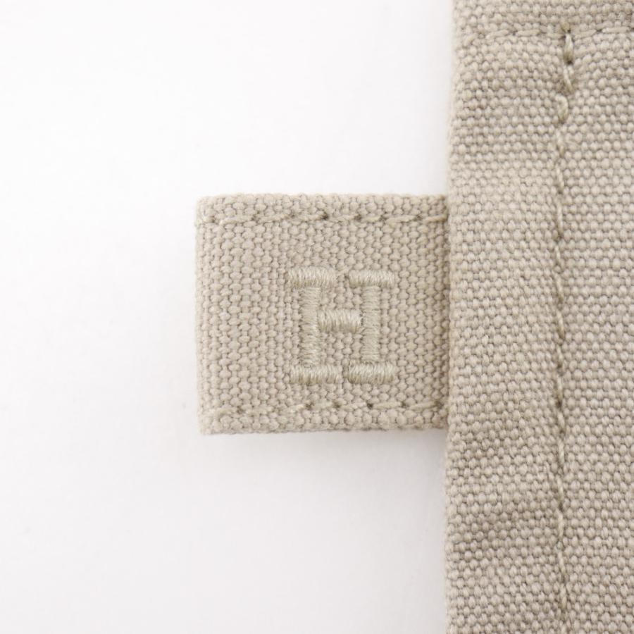 HERMES エルメス ボラボラMM ポーチ コットン ベージュ ユニセックス【I121626070】中古_7