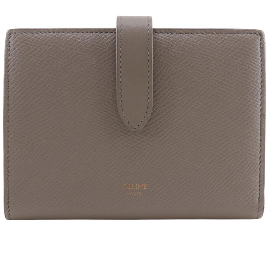 CELINE（セリーヌ） ミディアムストラップウォレット 二つ折り財布 