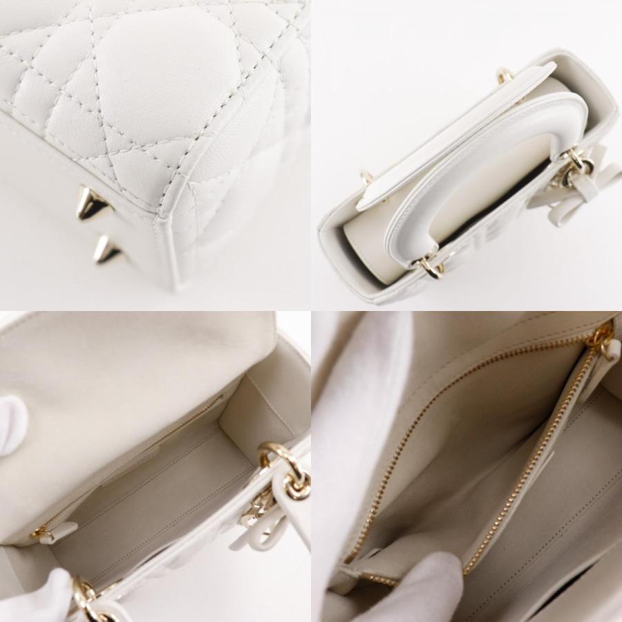 Dior クリスチャンディオール レディディオール スモール カナージュ