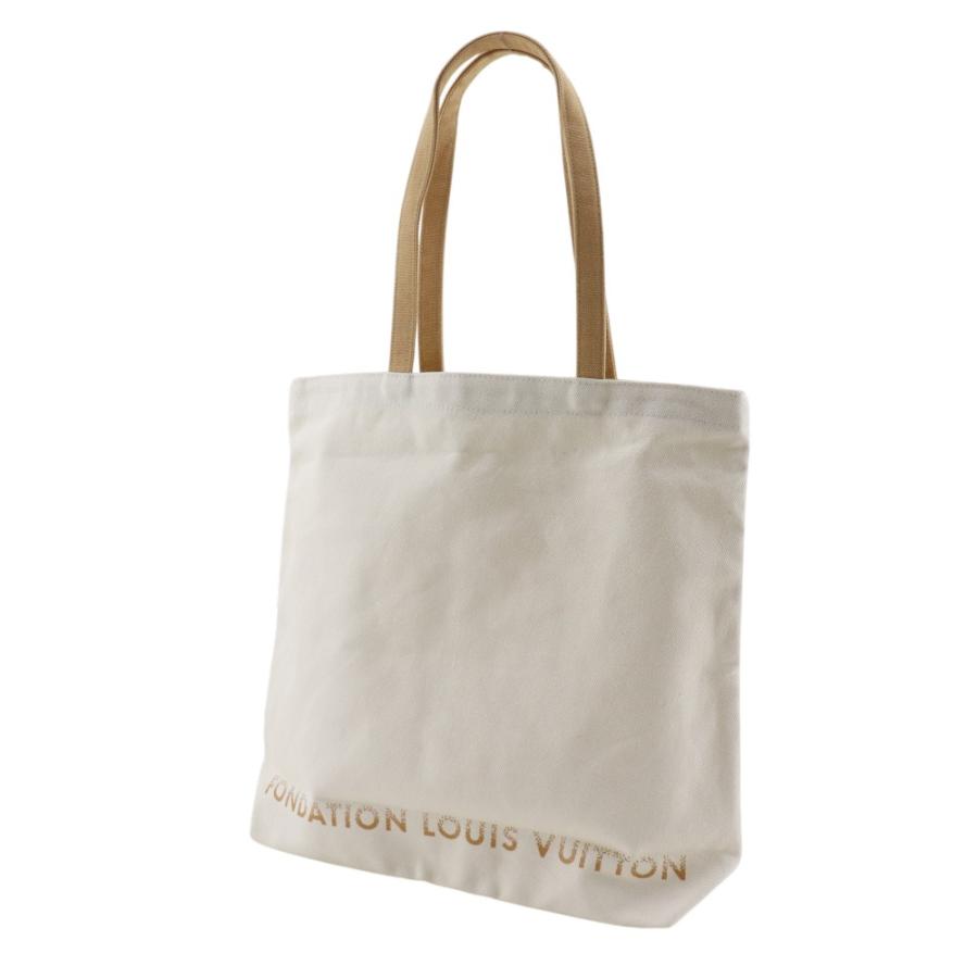 ルイヴィトン フォンダシオン トートバッグ 美術館限定 ホワイト 白 LOUIS VUITTON（ルイ・ヴィトン） フォンダシオン 美術館限定 トート