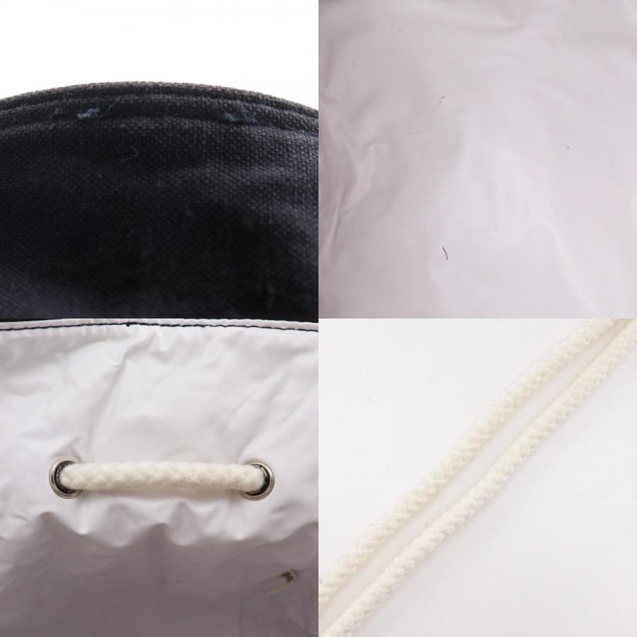 CHANEL（シャネル） プールバッグ 巾着 ショルダーバッグ キャンバス