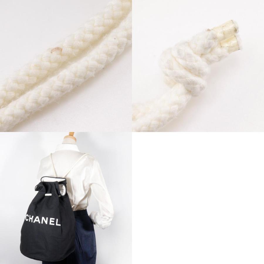 CHANEL（シャネル） プールバッグ 巾着 ショルダーバッグ キャンバス