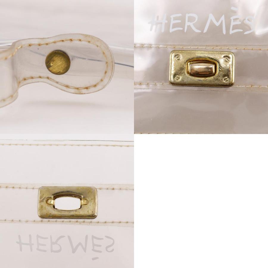 HERMES（エルメス） ビニールケリー ハンドバッグ ビニール クリア
