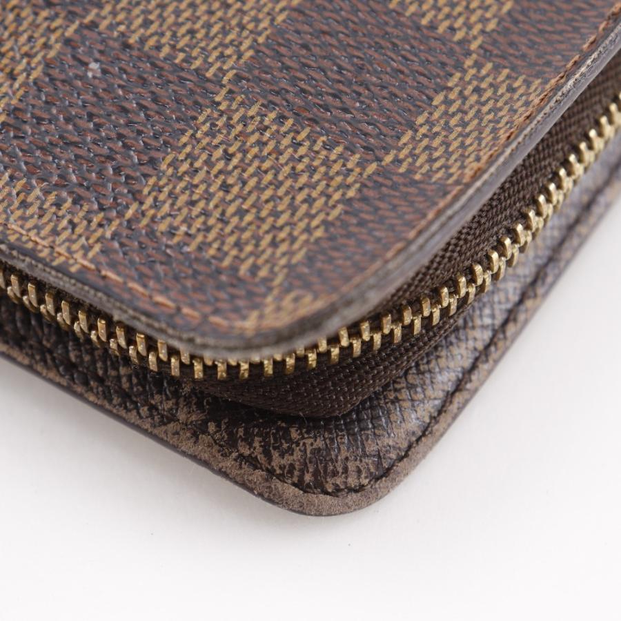 【LOUIS VUITTON】ルイ・ヴィトン ポルト・モネ・ジップ  N61728 ダミエキャンバス 茶 CT1001 ユニセックス 長財布 LOUIS VUITTON（ルイ・ヴィトン） ポルト・モネ・ジップ N61728 CT1001
