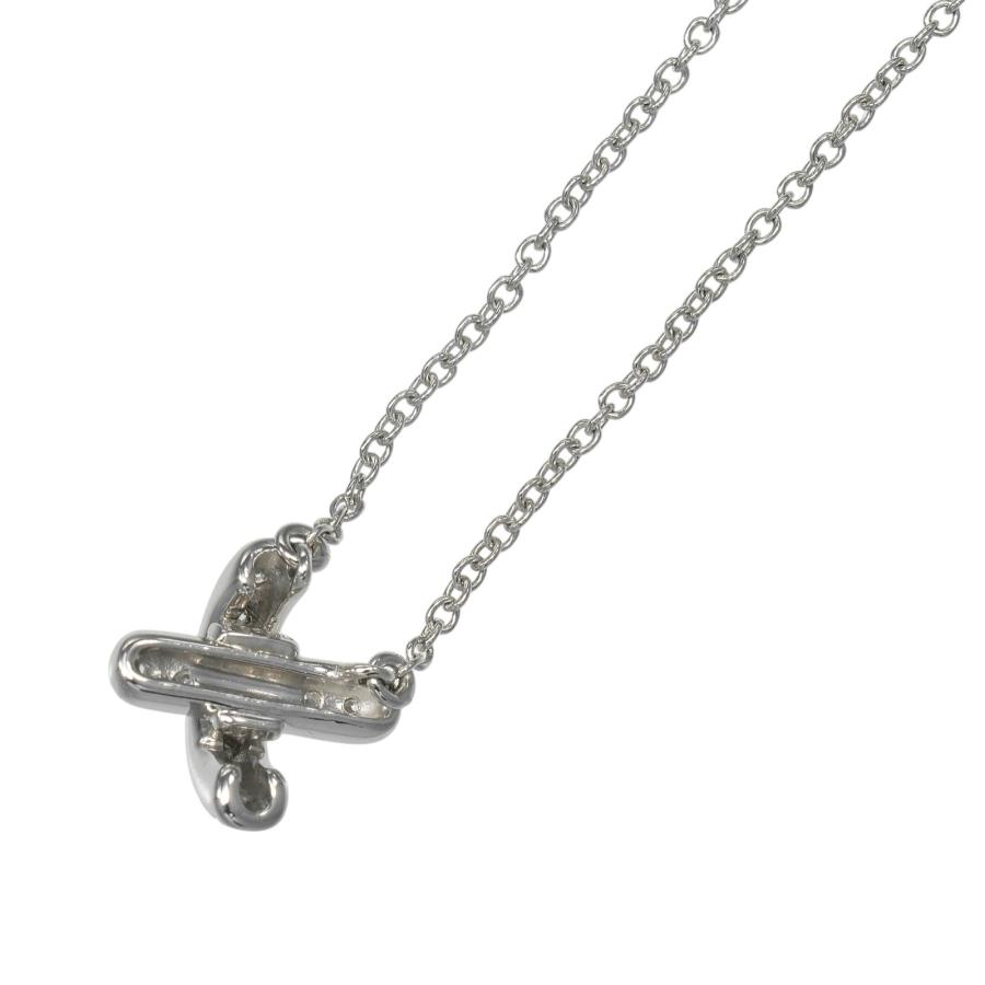 TIFFANY&Co.（ティファニー） ネックレス クロスステッチ Pt950 