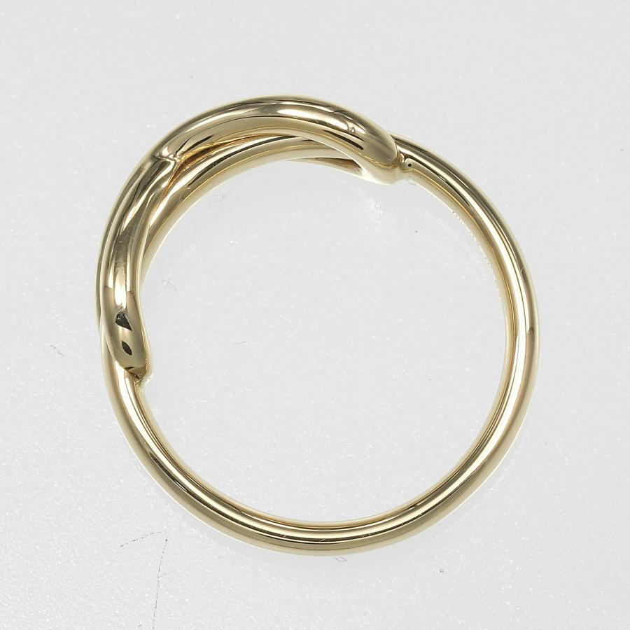 Tiffany & Co. ゴールドリング　8号 TIFFANY&Co.（ティファニー） リング インフィニティ 8号 指輪 K18YG