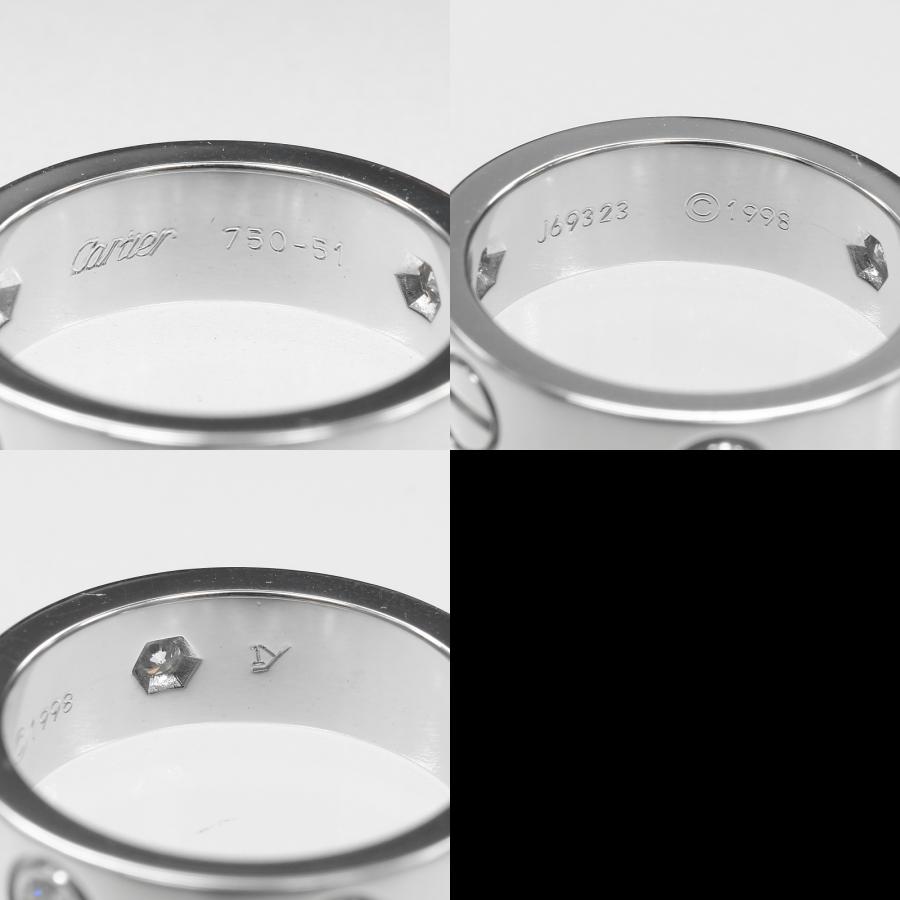 カルティエ リング ラブ 11号 指輪 K18WG ホワイトゴールド 3Pダイヤモンド 約8.82g CARTIER【I121726016】中古_3