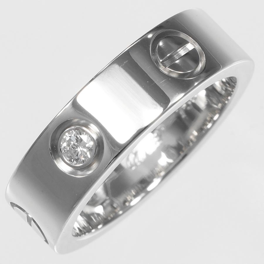 カルティエ リング ラブ 11号 指輪 K18WG ホワイトゴールド 3Pダイヤモンド 約8.82g CARTIER【I121726016】中古_5
