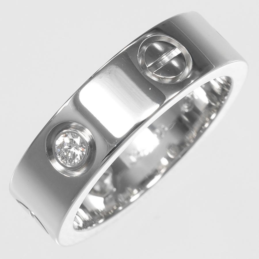 カルティエ リング ラブ 11号 指輪 K18WG ホワイトゴールド 3Pダイヤモンド 約8.82g CARTIER【I121726016】中古_6