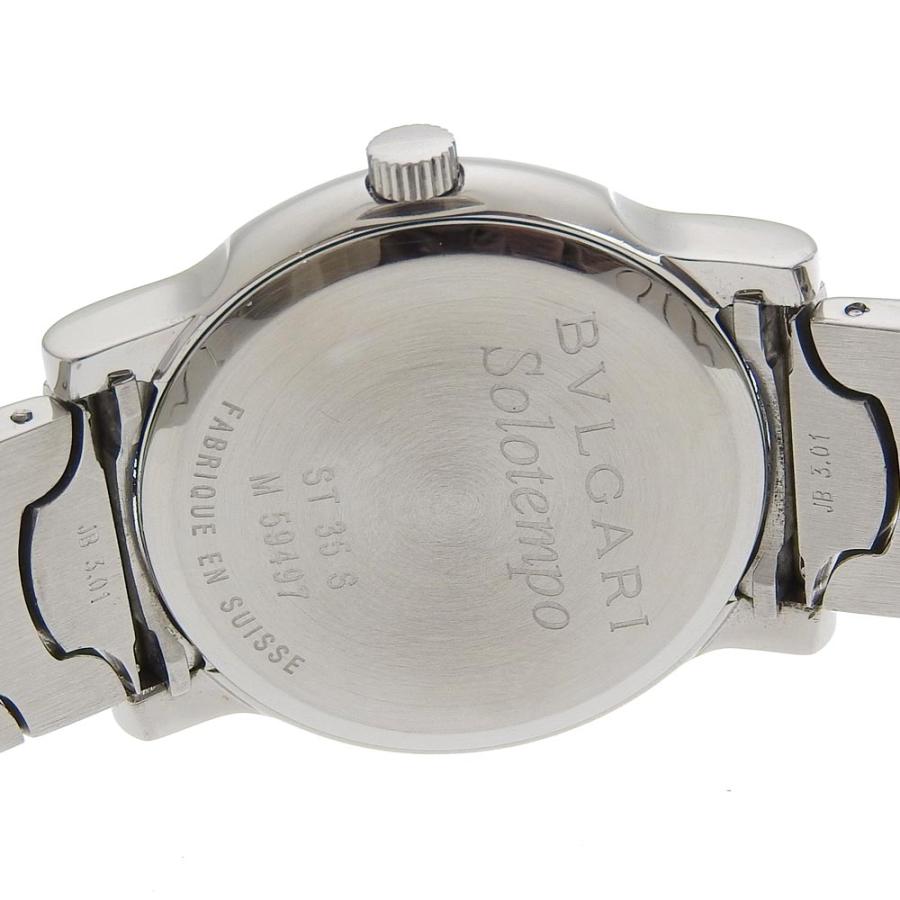 BVLGARI（ブルガリ） ソロテンポ ST35S 腕時計 SS クオーツ アナログ