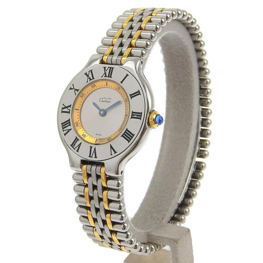 Cartier（カルティエ） マスト21 1340 腕時計 SS×金メッキ クオーツ