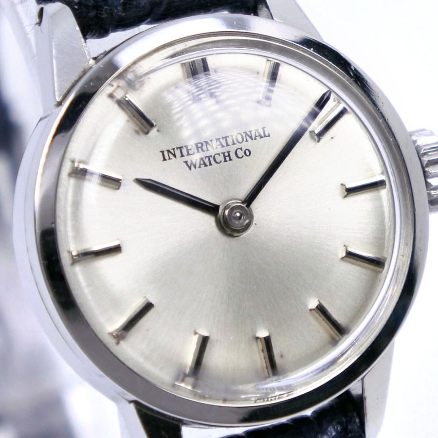 IWC インターナショナルウォッチカンパニー 腕時計 SS×レザー シルバー  