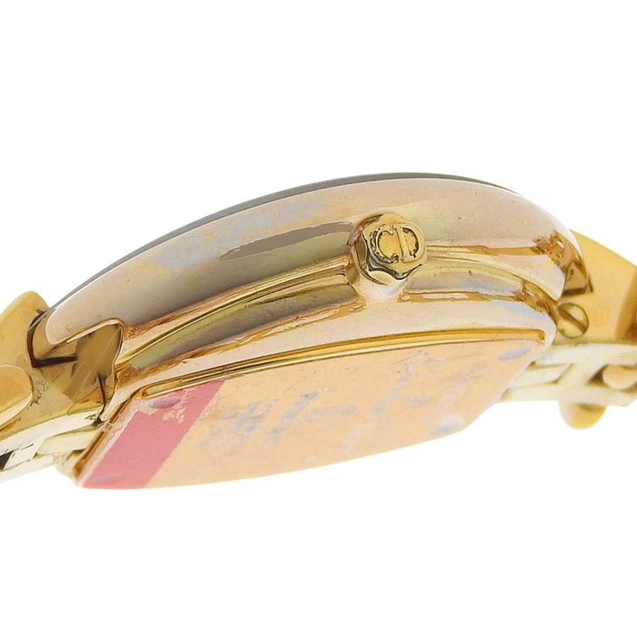 Dior クリスチャンディオール バキラ D46-154-4 腕時計 金メッキ