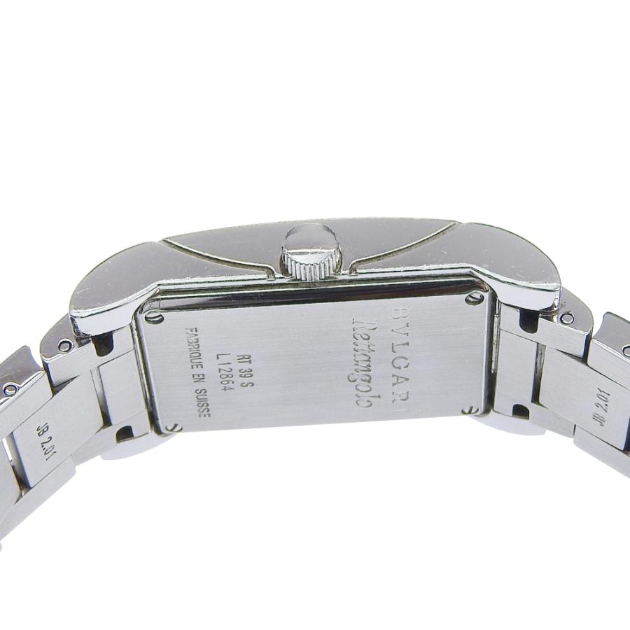 BVLGARI（ブルガリ） レッタンゴロ RT39S 腕時計 SS シルバー クオーツ 