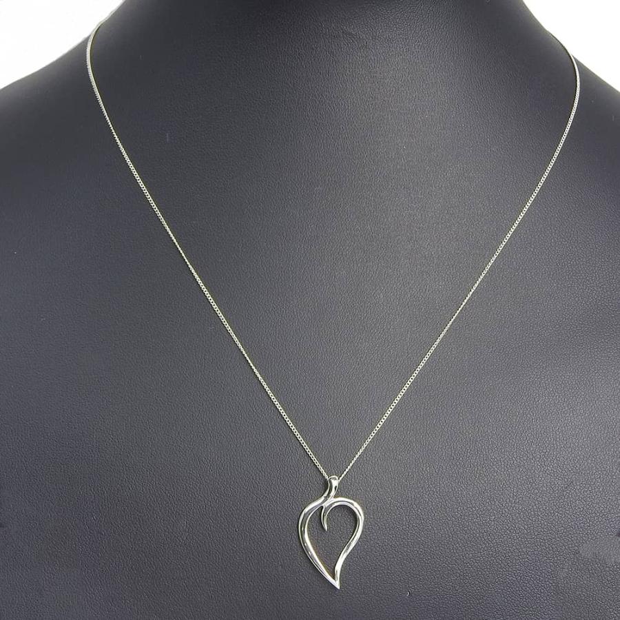 ［TIFFANY & Co. ］シルバーリーフネックレス TIFFANY&Co.（ティファニー） リーフ ネックレス シルバー925 約2.3g