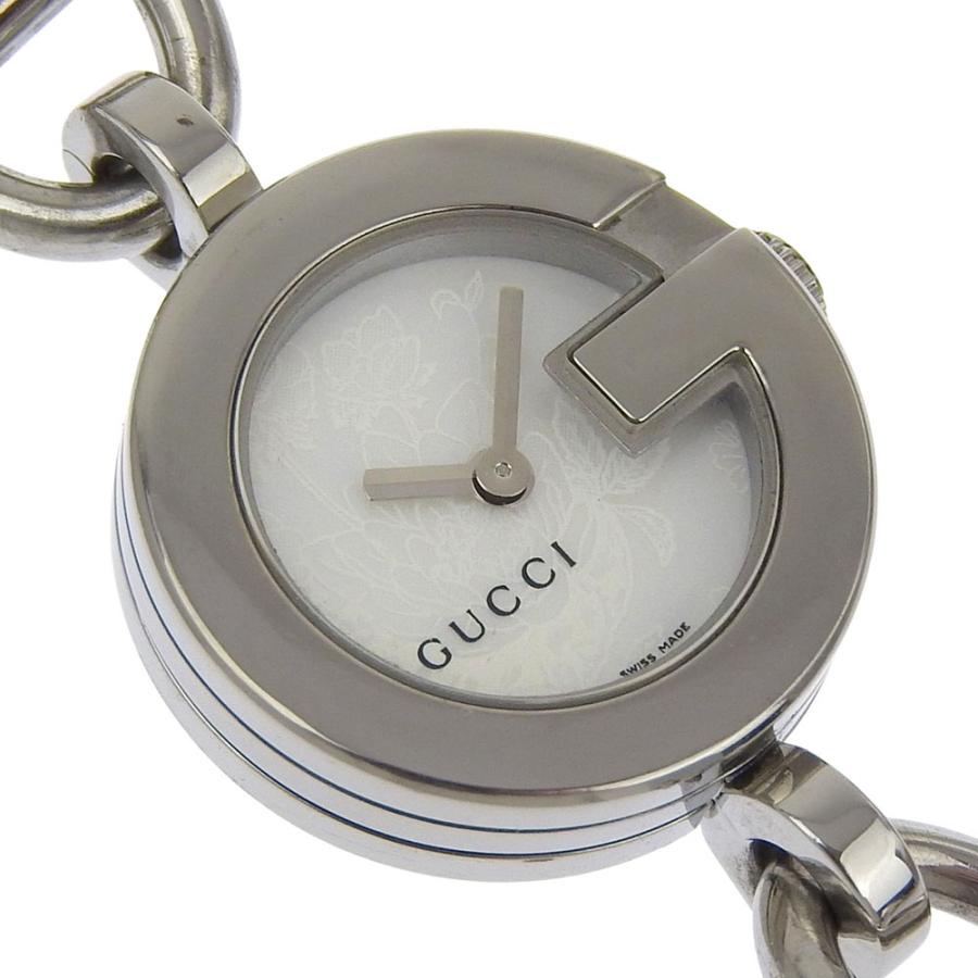 GUCCI（グッチ） Gチャーム ブレスウォッチ 107 腕時計 SS クオーツ