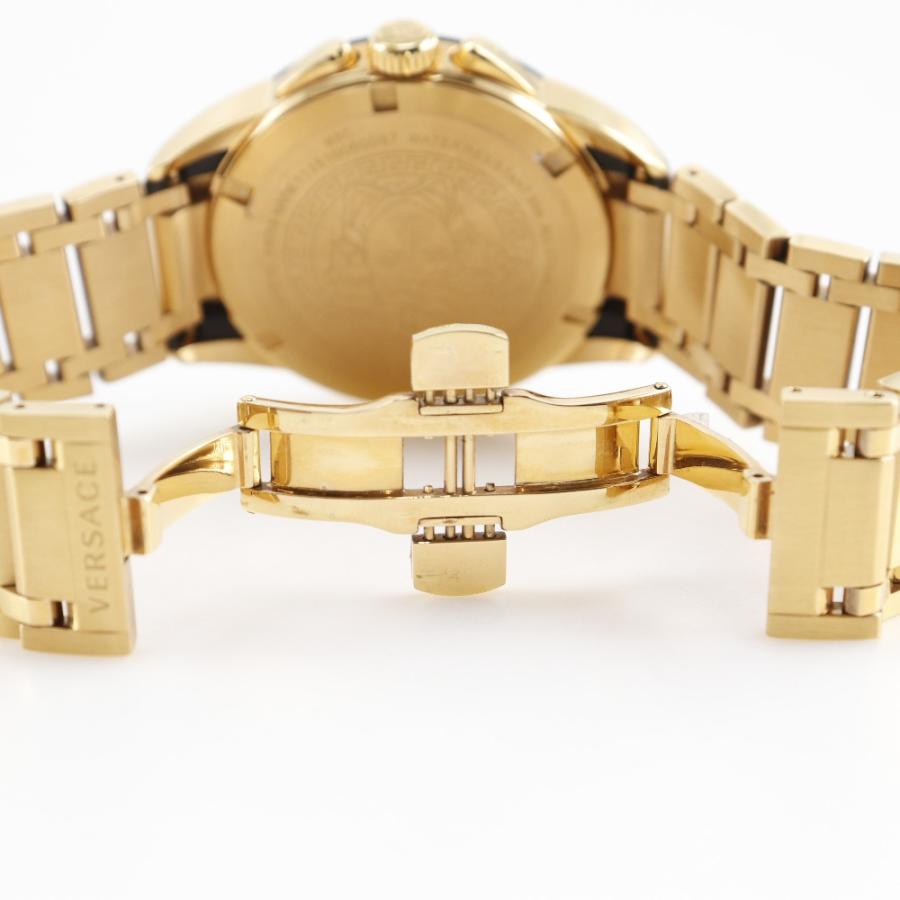 VERSACE ヴェルサーチ M8C80D009 S080 腕時計 SS ゴールド クオーツ  